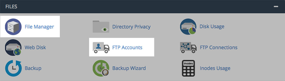 cPanel - FTP