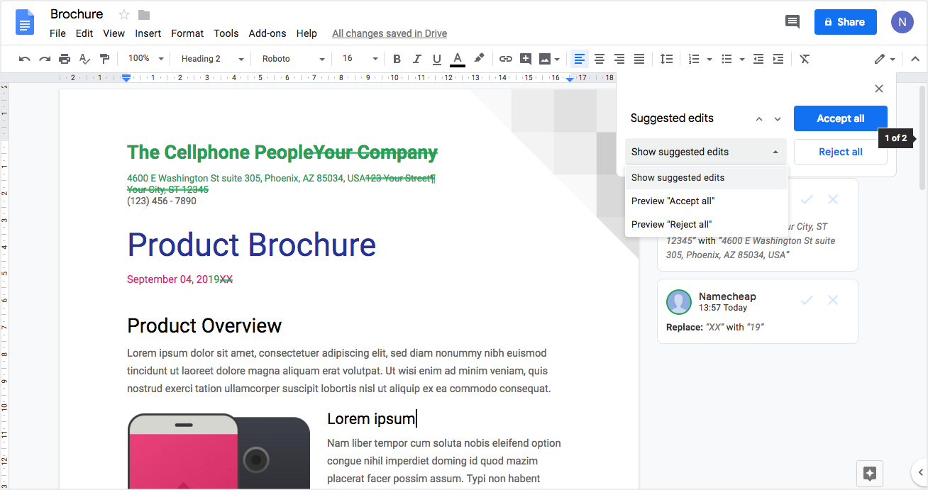 Google Docs Tips And Tricks Namecheap